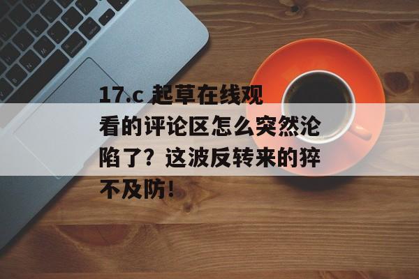 17.c 起草在线观看的评论区怎么突然沦陷了？这波反转来的猝不及防！